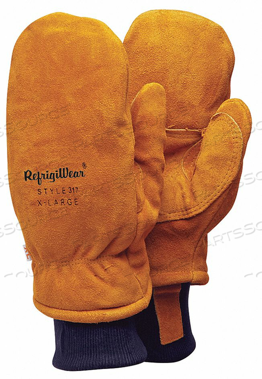 INSULATOR MITT, GOLD - MEDIUM by RefrigiWear INSULATOR MITT, GOLD - MEDIUM by RefrigiWear