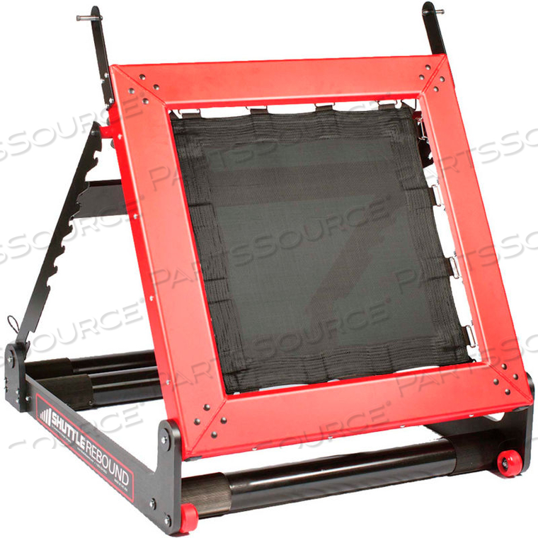 SHUTTLE SQUARE REBOUNDER, RED by Fabrication Enterprises