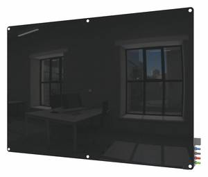 DRY ERASE BOARD MAGNETIC GLASS 72 W by Ghent