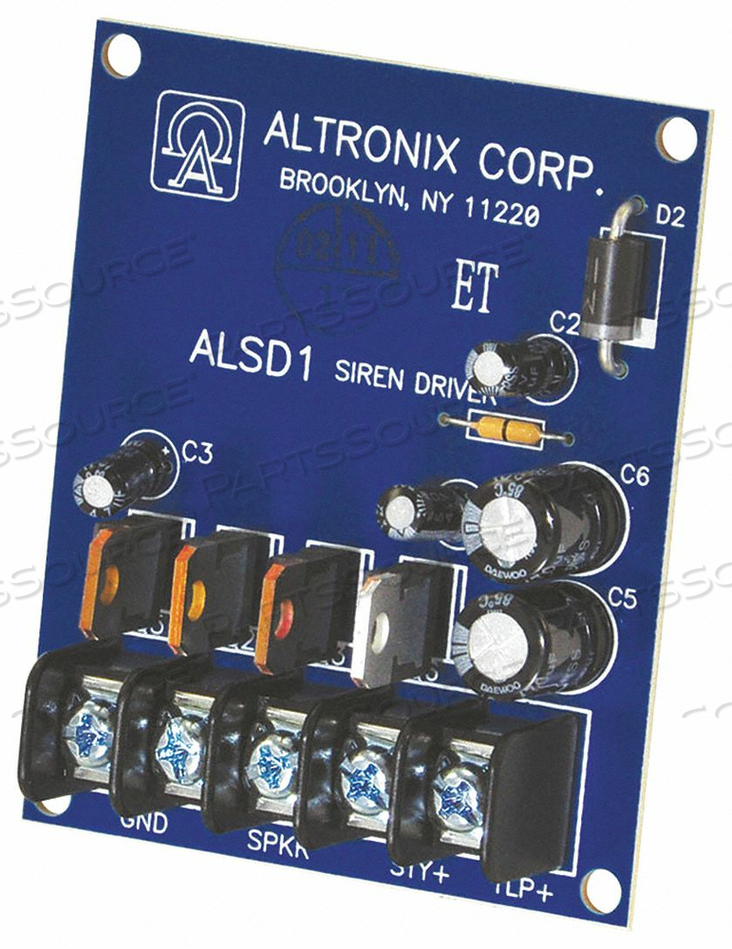 SIREN DRIVER 6-12VDC 2 CH HI CURRENT by Altronix Corporation SIREN DRIVER 6-12VDC 2 CH HI CURRENT by Altronix Corporation