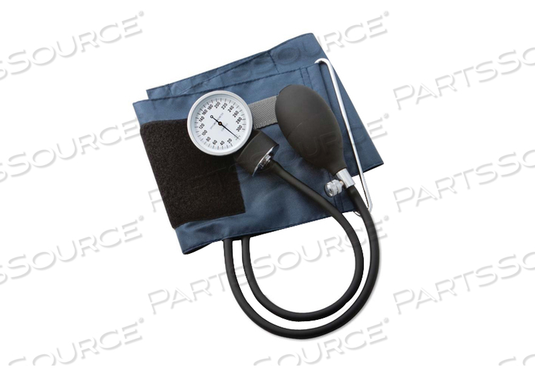 POCKET ANEROID SPHYGMOMANOMETER, NAVY, 25.4 TO 34.2 CM, ADULT by American Diagnostic Corporation (ADC)