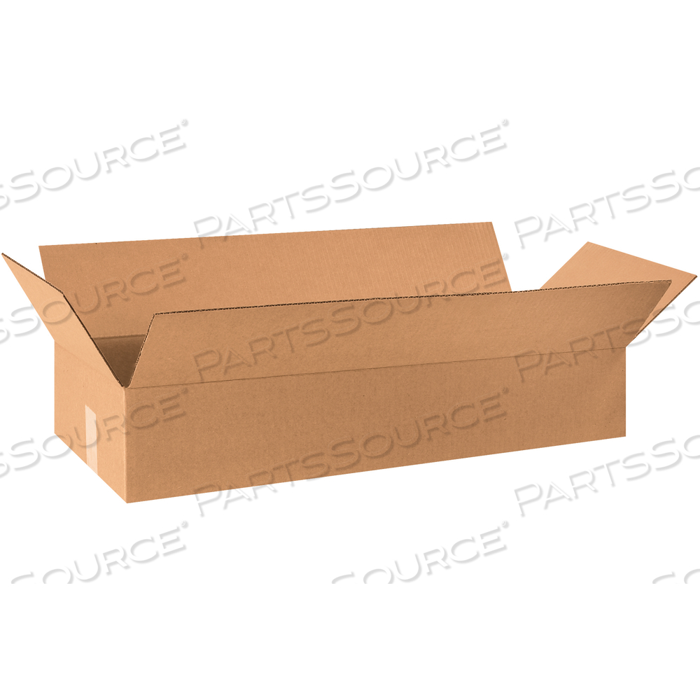 FLAT CORRUGATED BOXES, 30" X 12" X 6", KRAFT, 25/BUNDLE by BOX Partners (Box Acquisitions, LLC)