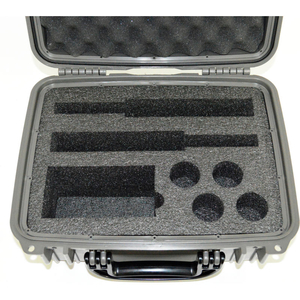 MULTIFIT DUAL REVOLVER CASE WATERTIGHT, 15-5/16"X12-1/8"X6-11/16" GRAY by Quick Fire Cases