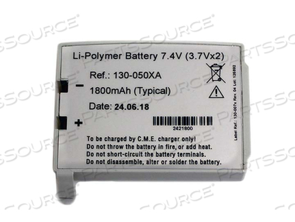 1800MAH STANDARD BATTERY FOR CME BODYGUARD 545, 575 INFUSION PUMP 