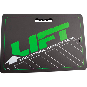 KNEELING MAT, 20-1/2" X 14", BLACK/GREEN by Lift Safety