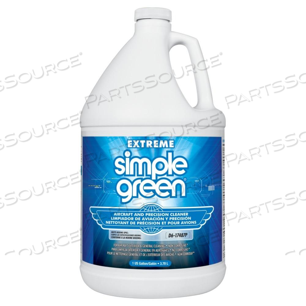 13406 SIMPLE GREEN EXTREME DEGREASER, AIRCRAFT & PRECISION, 1 GAL, BOTTLE 