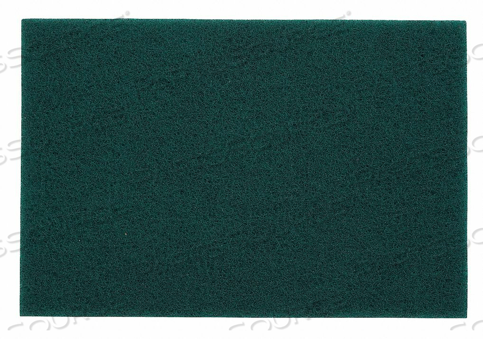 ABRASIVE HAND PAD 9IN.L X 6IN.W GREEN AO by Norton | Saint-Gobain Abrasives