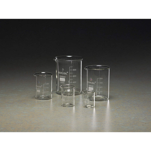 BEAKER SET, BOROSILICATE GLASS, LOW FORM, 50 ML_100 ML_250 ML_600 ML_1 L CAPACITY - ML, A, TYPE I by Approved Vendor