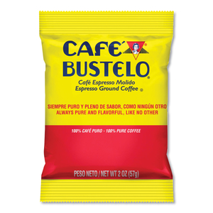 COFFEE, ESPRESSO, 2OZ FRACTION PACK, 30/CARTON by Cafe Bustelo