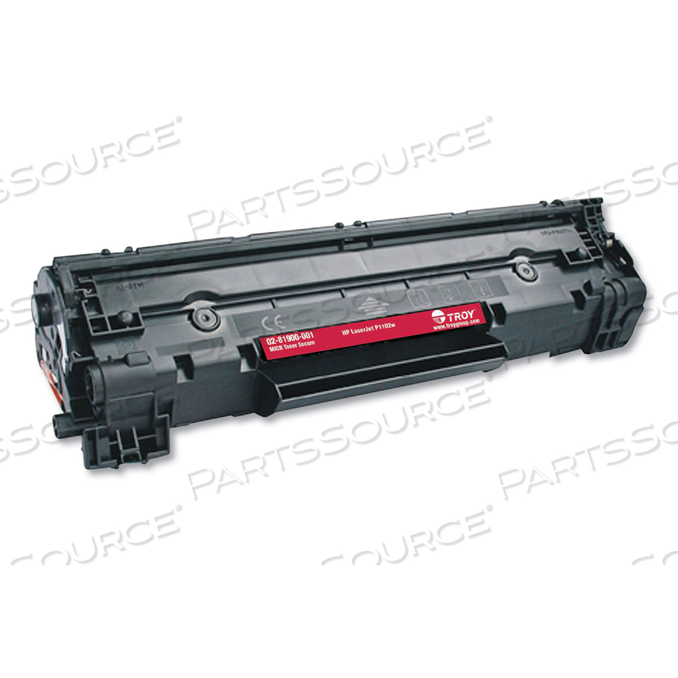 0281900001 85A MICR TONER SECURE, ALTERNATIVE FOR HP CE285A, BLACK by Troy
