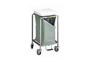 LAUNDRY HAMPER CART 1 COMP WHT 3.5 CU FT by R&B Wire Products, Inc. LAUNDRY HAMPER CART 1 COMP WHT 3.5 CU FT by R&B Wire Products, Inc.