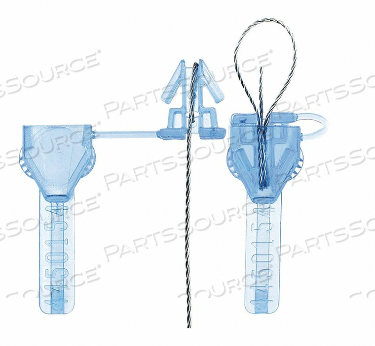 WIRE OOP MOLD SEAL BLUE 14 PK250 by ELC Security Products