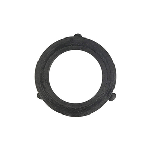 GARDEN HOSE WASHER, FOR 3/4 IN HOSE I.D., RUBBER, BLACK, 75 PSI MAX. WORKING PRESSURE @ 70 F by Approved Vendor