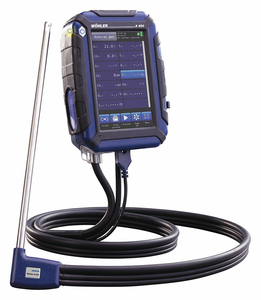 COMBUSTION ANALYZERS BACKLIT LED by Wohler