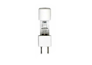 BULB, 50 W, GY8/GY8.6/GY7.9 2-PIN BASE, T4-1/2, 24 V, 500 HR AVERAGE LIFE, 2.08 A, 2.13 IN by Skytron