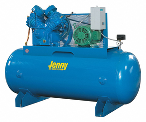 ELECTRIC AIR COMPRESSOR 7.5 HP 2 STAGE by Jenny