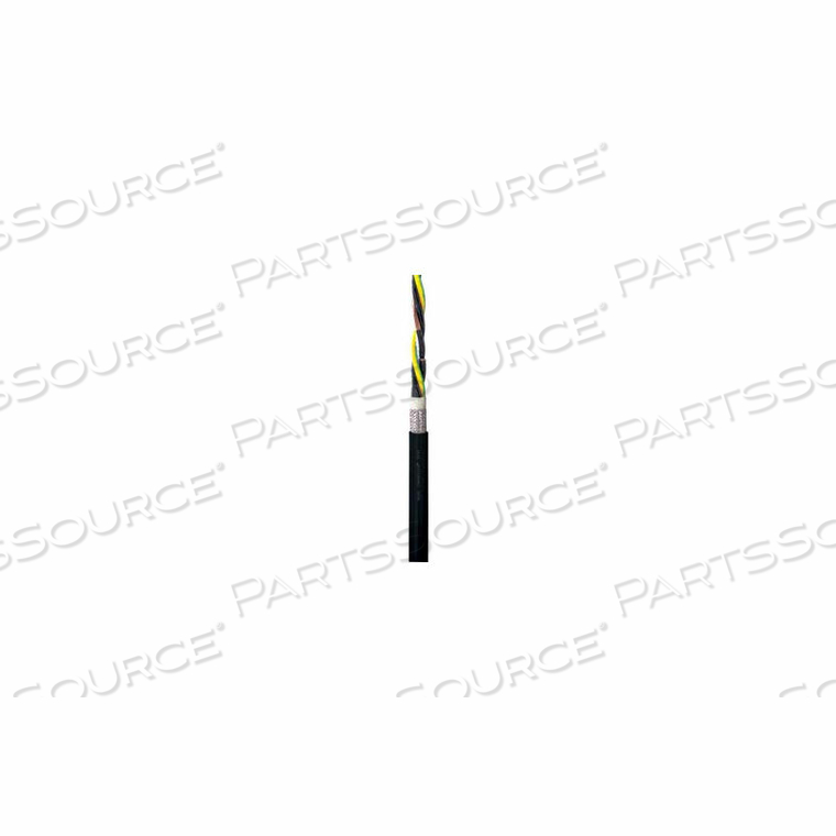 4/4 PVC POWER CABLE, CONTINUOUS FLEX POWER, SHIELDED, OIL/FLAME RESISTANT 