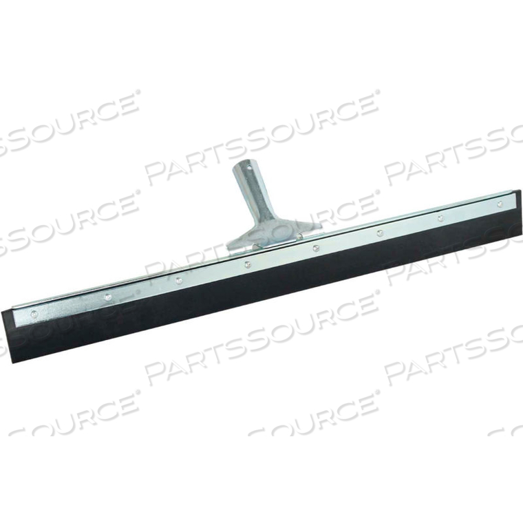 HEAVY DUTY STRAIGHT FLOOR SQUEEGEE, HARD RUBBER, 24" by Libman