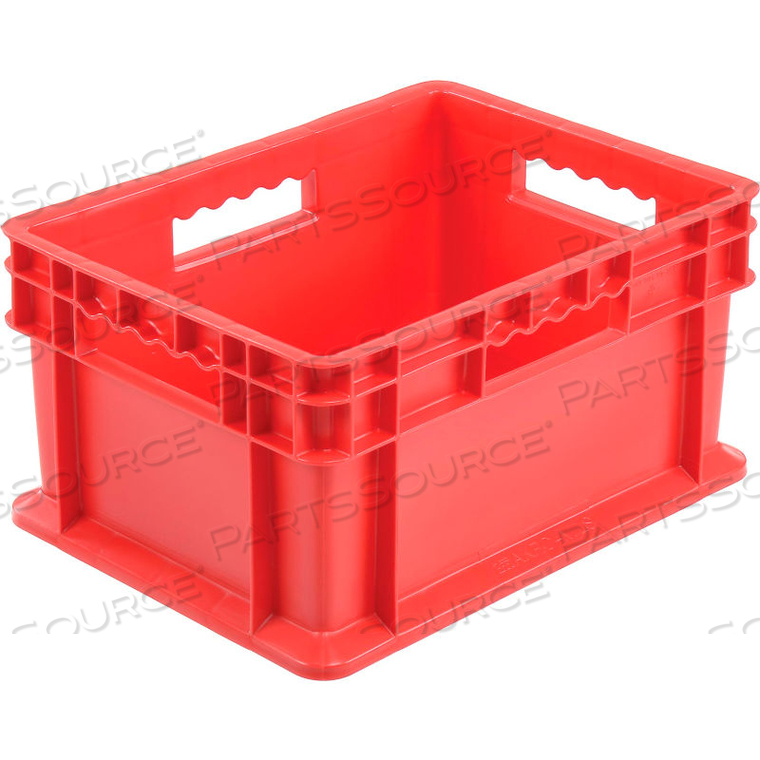 SOLID STRAIGHT WALL CONTAINER, 15-3/4"LX11-3/4"WX8-1/4"H, RED by Akro-Mils / Myers Industries, Inc SOLID STRAIGHT WALL CONTAINER, 15-3/4"LX11-3/4"WX8-1/4"H, RED by Akro-Mils / Myers Industries, Inc