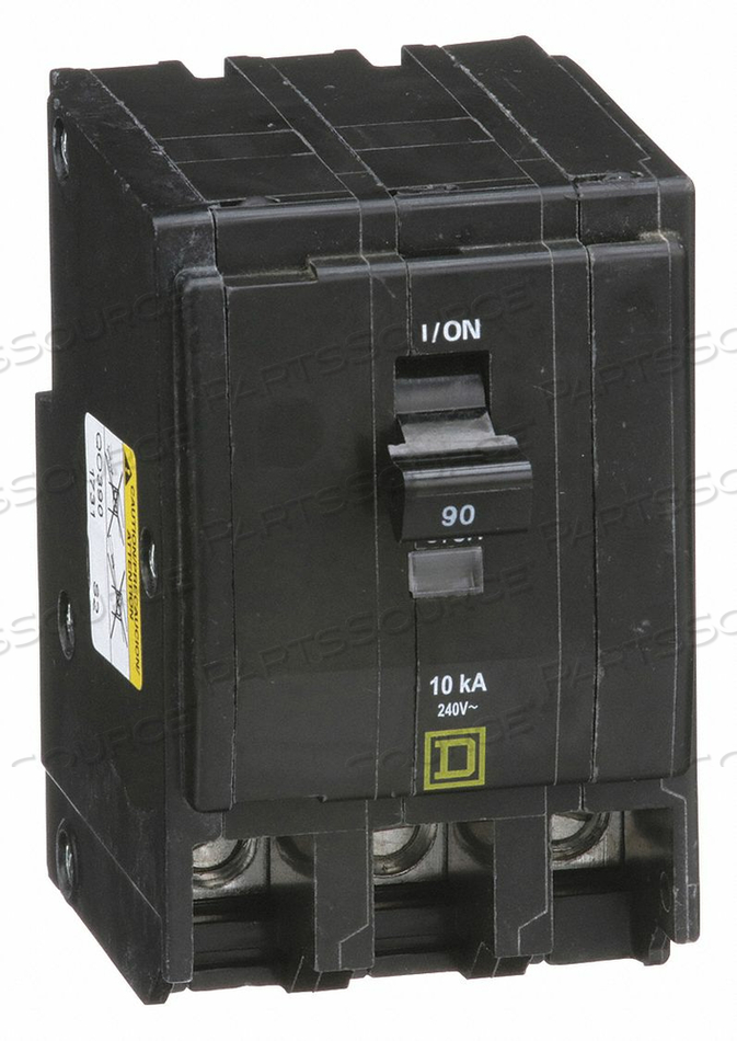 CIRCUIT BREAKER 90A PLUG IN 120/240V 3P by Square D CIRCUIT BREAKER 90A PLUG IN 120/240V 3P by Square D
