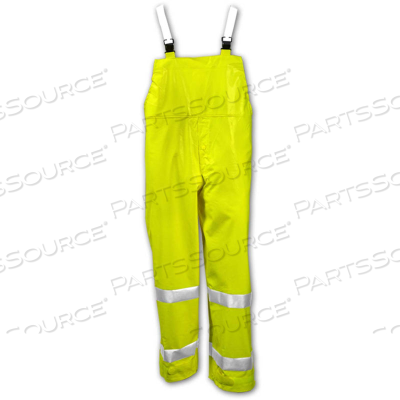 O53122 COMFORT-BRITE SNAP FLY FRONT OVERALL, FLUORESCENT LIME, LARGE by Tingley Rubber O53122 COMFORT-BRITE SNAP FLY FRONT OVERALL, FLUORESCENT LIME, LARGE by Tingley Rubber