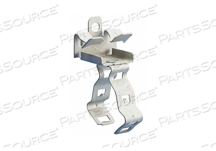 CONDUIT/PIPE TO FLANGE CLIP, BOTTOM-MOUNTED, 1.25 IN. EMT, 1.25 IN. RIGID/PIPE, 75 LBS by Nvent Caddy CONDUIT/PIPE TO FLANGE CLIP, BOTTOM-MOUNTED, 1.25 IN. EMT, 1.25 IN. RIGID/PIPE, 75 LBS by Nvent Caddy