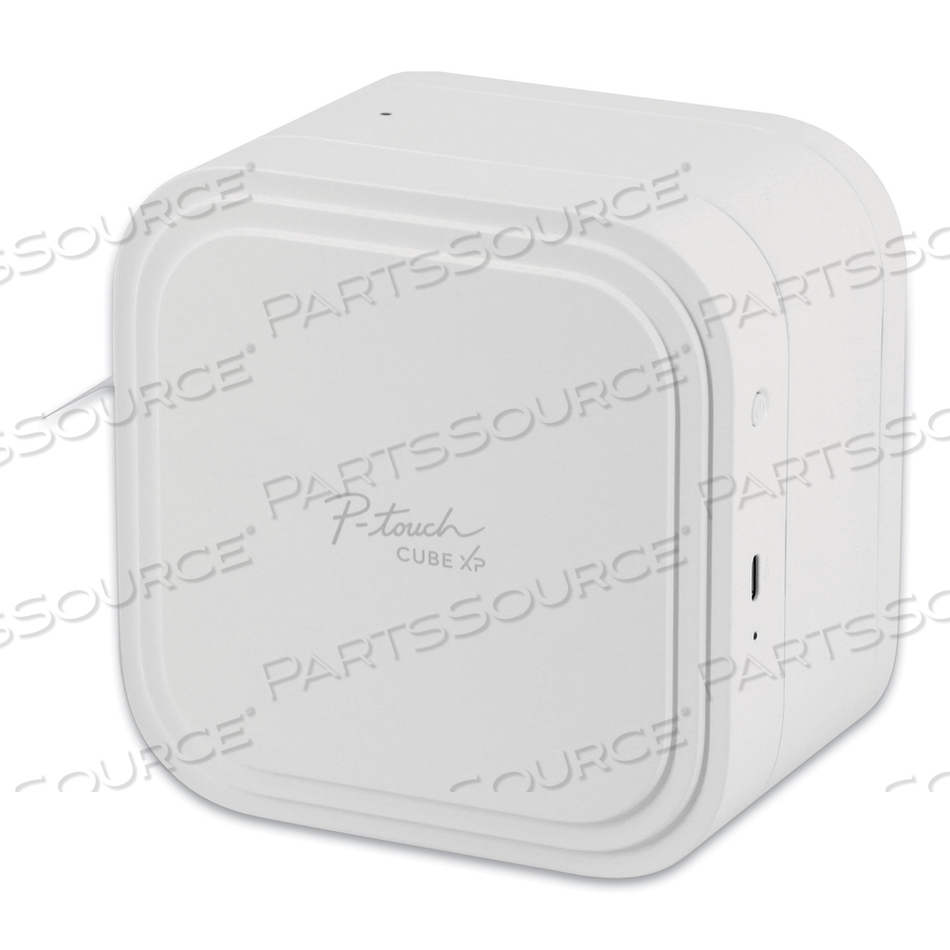 PT-P910BT P-TOUCH CUBE XP LABEL MAKER, 20 MM/S PRINT SPEED, 3.7 X 5.4 X 5.4 by Brother PT-P910BT P-TOUCH CUBE XP LABEL MAKER, 20 MM/S PRINT SPEED, 3.7 X 5.4 X 5.4 by Brother
