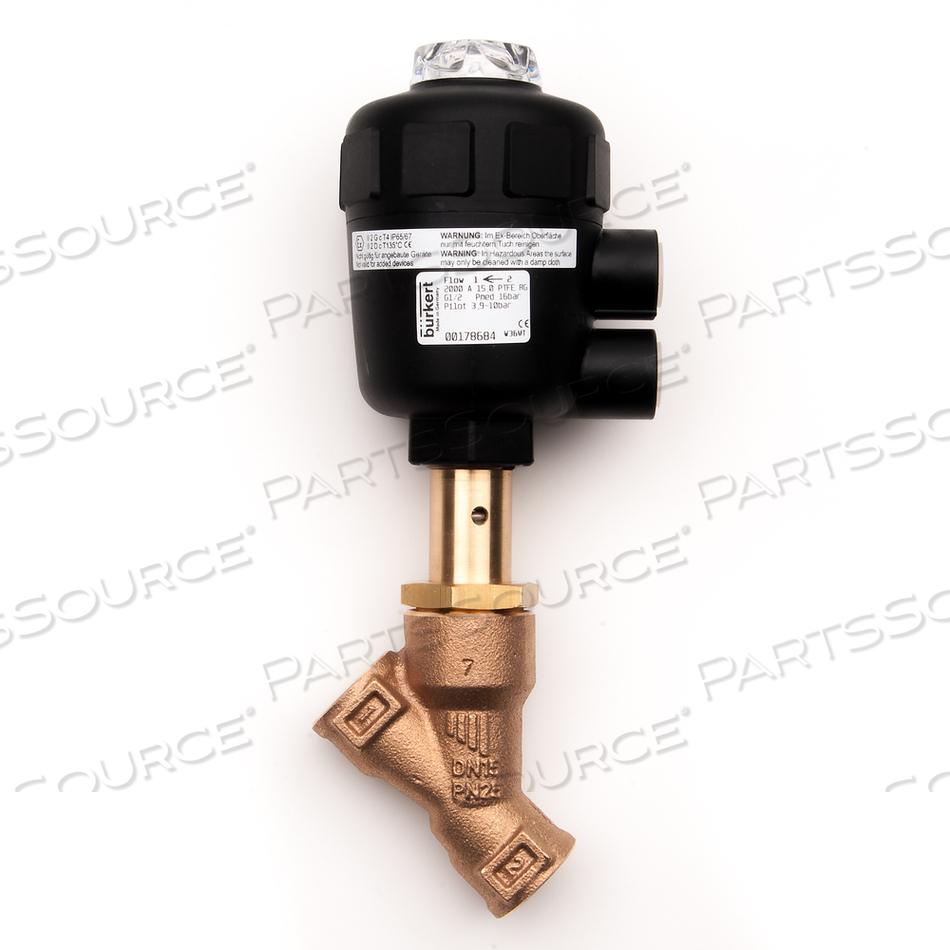 PNEUMATIC VALVE, BÜRKERT 2000-A-13-PTFE-RG-G1/2", NO.178684 by STERIS Corporation