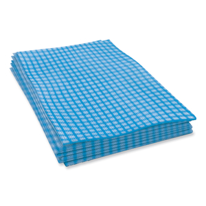 TUFF-JOB FOODSERVICE TOWELS, 12 X 24, BLUE/WHITE, 200/CARTON by Cascades PRO TUFF-JOB FOODSERVICE TOWELS, 12 X 24, BLUE/WHITE, 200/CARTON by Cascades PRO