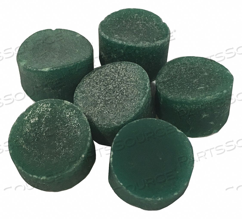 TUMBLER MEDIA, PLASTIC, V-CUT CYLINDER, FINE FINISH, 50 LB by Vibra Finish