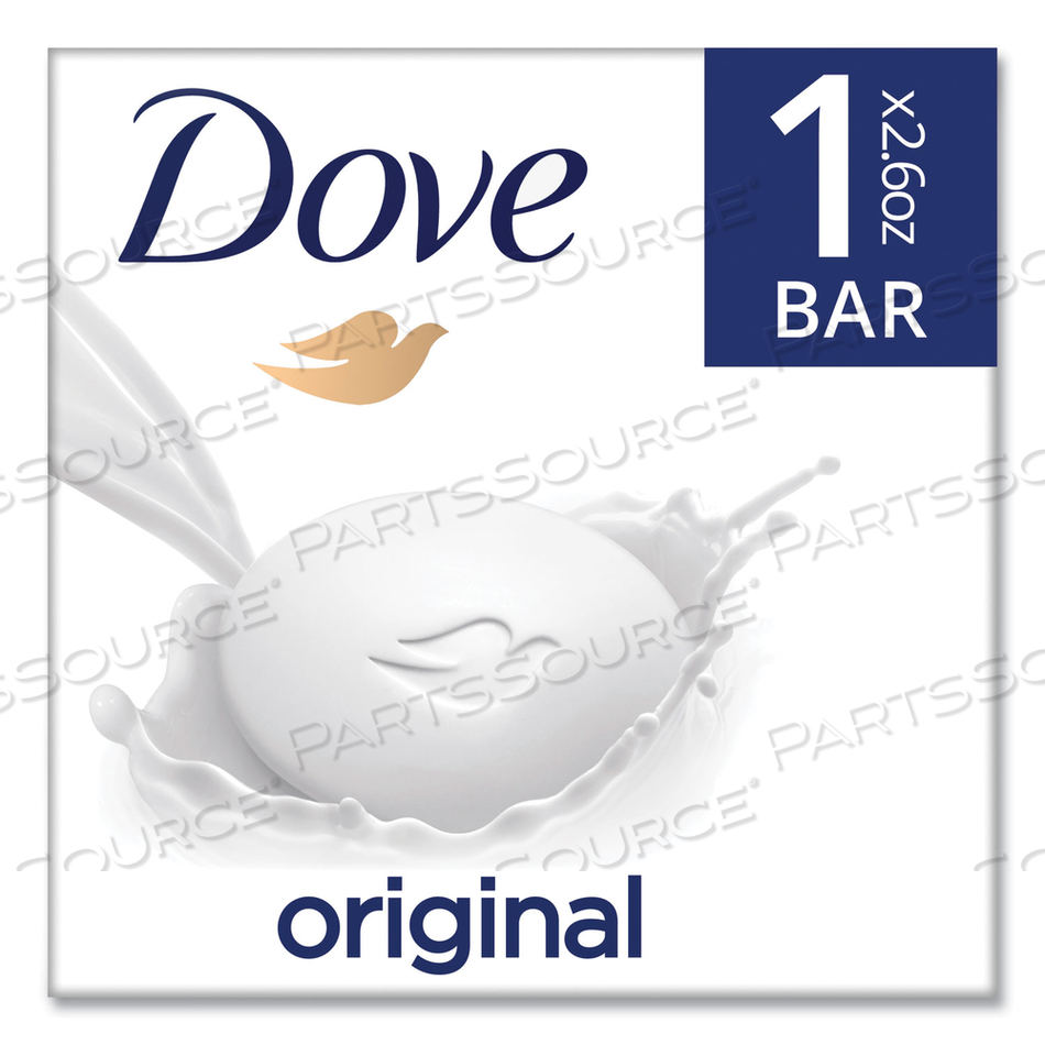 WHITE BEAUTY BAR, LIGHT SCENT, 2.6 OZ by Dove WHITE BEAUTY BAR, LIGHT SCENT, 2.6 OZ by Dove