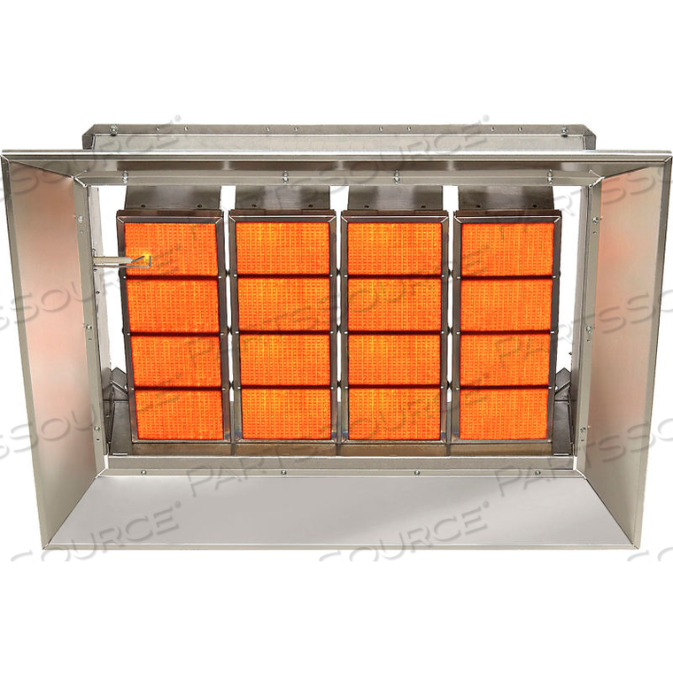 NATURAL GAS HEATER INFRARED CERAMIC, 155000 BTU by Sunstar Heating Products Inc NATURAL GAS HEATER INFRARED CERAMIC, 155000 BTU by Sunstar Heating Products Inc