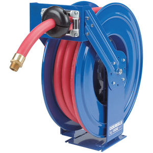 SPRING RETURN HOSE REEL 1 IN MNPT 50 FT by Coxreels