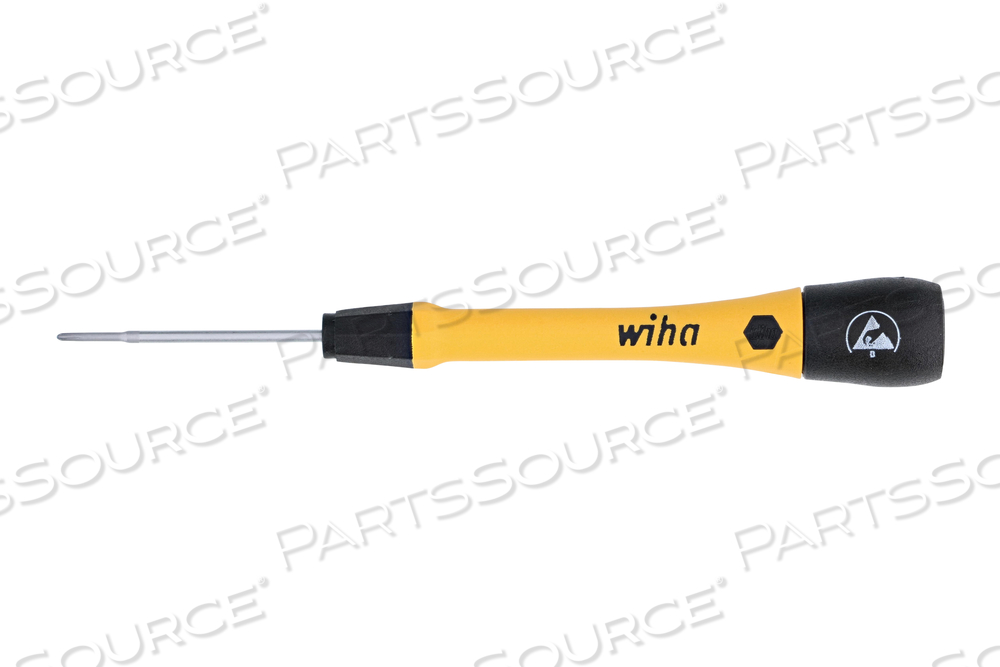 ESD SAFE PICOFINISH PRECISION SCREWDRIVER - PHILLIPS #000 X 40MM by Wiha Tools ESD SAFE PICOFINISH PRECISION SCREWDRIVER - PHILLIPS #000 X 40MM by Wiha Tools