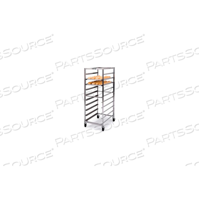 ECONOMY PAN RACK WITH ANGLE LEDGES - 10 PAN 