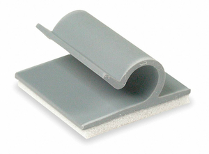 CABLE CLIP SIDE ENTRY GRAY PK25 by Ty-Rap