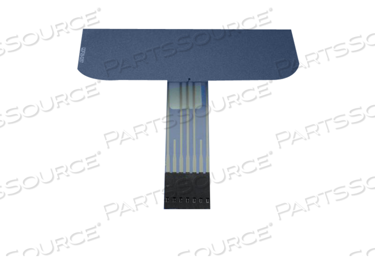 LEFT HEAD END SIDERAIL PATIENT CONTROL LABEL WITH NURSE CALL by Stryker Medical