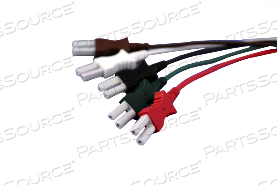012-0498-01 SPACELABS ECG SINGLE LEADS, GREEN RL/0 
