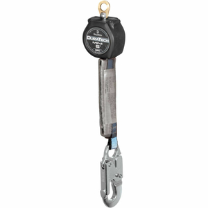 DURATECH 6' MINI SRD SINGLE-LEG, W/ SWIVEL EYE & ALUMINUM SNAP HOOK by Falltech DURATECH 6' MINI SRD SINGLE-LEG, W/ SWIVEL EYE & ALUMINUM SNAP HOOK by Falltech