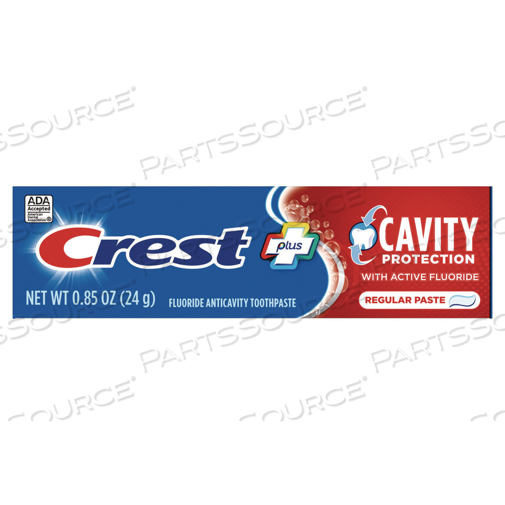 CAVITY PROTECTION TOOTHPASTE, PERSONAL SIZE, 0.85 OZ TUBE by Crest