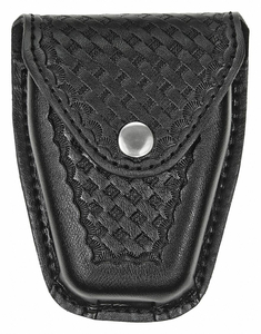 HANDCUFF POUCH SYNTHETIC LEATHER BLACK by Heros Pride