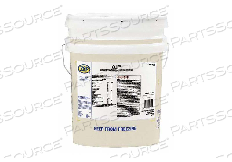 DEGREASER BUCKET 5 GAL. CHARACTERISTIC by Zep DEGREASER BUCKET 5 GAL. CHARACTERISTIC by Zep