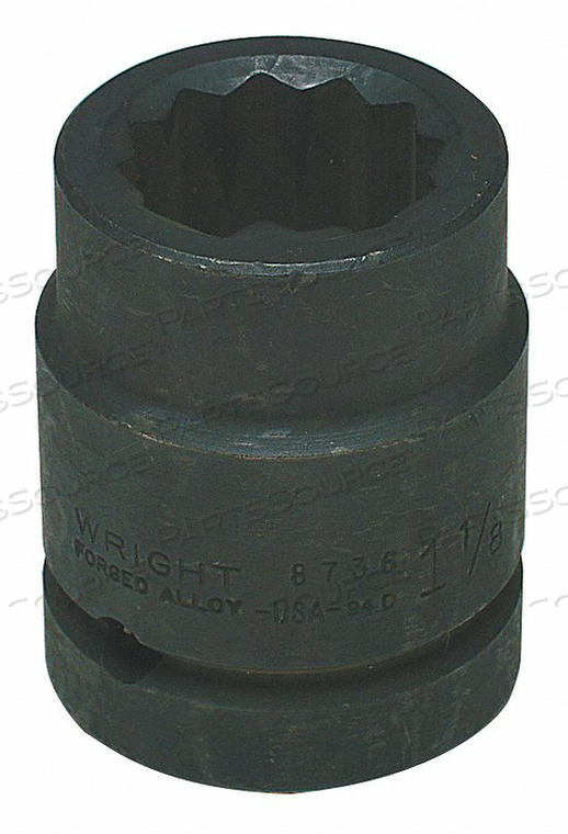 IMPACT SOCKET 1 IN DR 3/4 IN 12 PT by Wright Tool