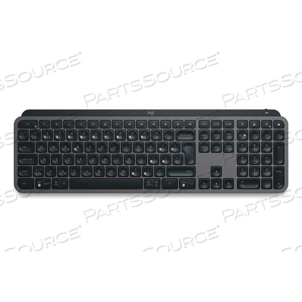 MX KEYS S KEYBOARD, 108 KEYS, BLACK by Logitech