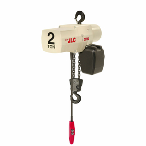 COFFING 2 TON, ELECTRIC CHAIN HOIST W/ CHAIN CONTAINER, 10' LIFT, 8 FPM, 230/460V by Columbus McKinnon