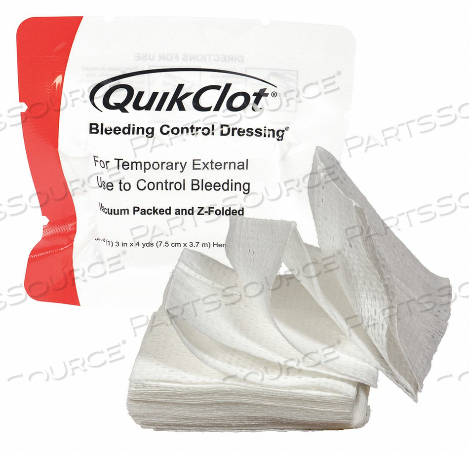 BLEEDING CONTROL DRESSING 4 YD.L STERILE by Adventure Medical Kits BLEEDING CONTROL DRESSING 4 YD.L STERILE by Adventure Medical Kits