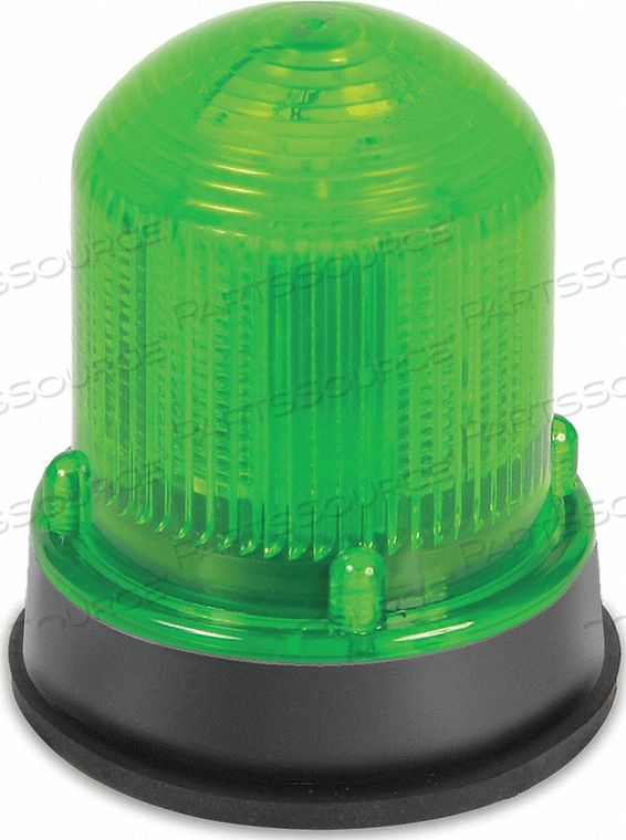 WARNING LIGHT LED 120VAC GREEN 65 FPM by Edwards Signaling WARNING LIGHT LED 120VAC GREEN 65 FPM by Edwards Signaling
