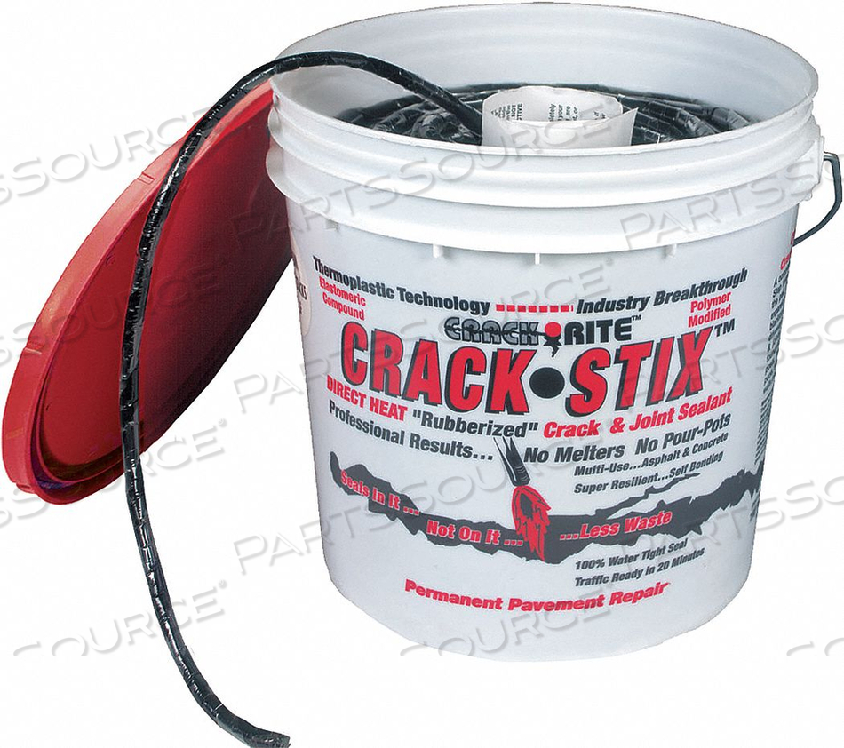 CRACK FILLER ROPE 10 LB. PAIL by Crack Stix CRACK FILLER ROPE 10 LB. PAIL by Crack Stix