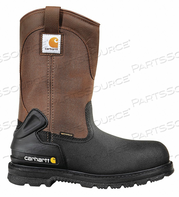 WELLINGTON BOOT 8 WIDE BLACK STEEL PR by Carhartt