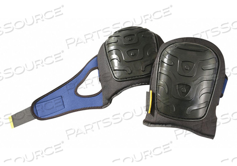 PREMIUM FLAT CAP GEL KNEE PADS BLACK by Occunomix